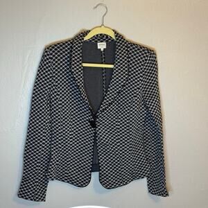 Armani Collezioni Patterned Blazer Jacket